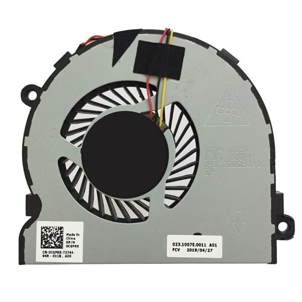 CPU Fan - Dell Inspiron 14 3467, 14-3467, 14MD-1628S, 15 3562, 15 3565