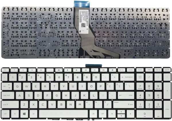 Keyboard - Hp 15-BS029NV, 15-BS029TU, 15-BS029TX, 15-BS029UR, 15-BS030LA (Silver)